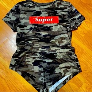 Camo Print Super Graphic set